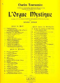 Orgue Mystique No. 1 