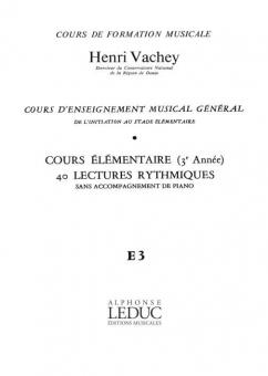 Cours d'Enseignement Musical Général 3 