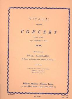 Concerto in E minor 