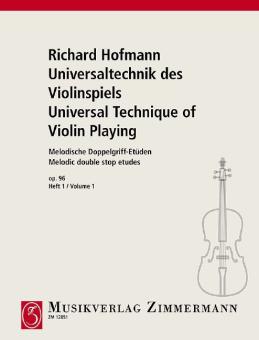 Universal Technique of Violin Playing op. 96 Heft 1 Standard