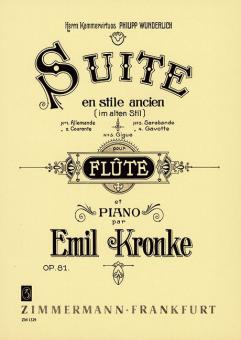 Suite in the Old Style op. 81 