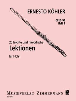 20 Easy and Melodic Exercises op. 93 Vol. 2 Standard