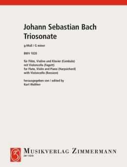 Triosonata G minor BWV 1020 Standard