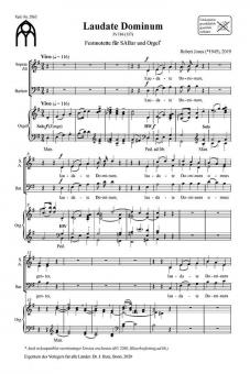 Laudate Dominum 
