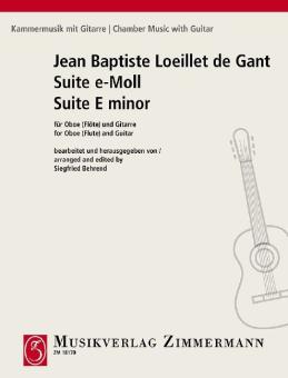 Suite E minor Standard
