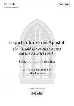 Loquebantur variis Apostoli Standard