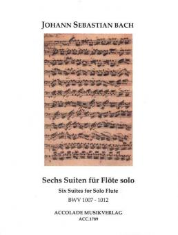 6 Suiten BWV 1007 - 1012 