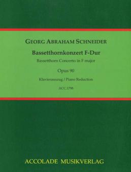 Bassetthorn concerto in F major op. 90 