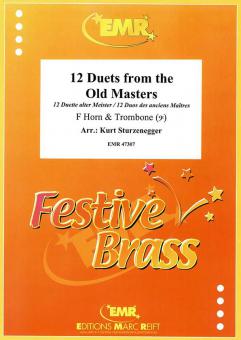 12 Duets from The Old Masters Standard