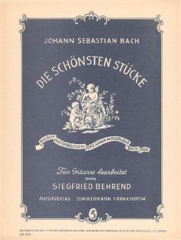 The Most Beautiful Pieces Taken from the Notebook of Anna Magdalena Bach 