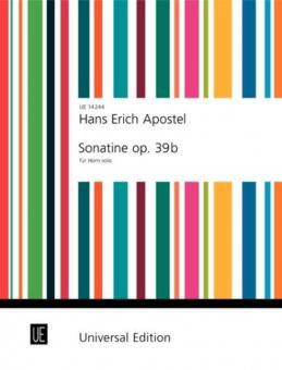 Sonatine op. 39b für Horn solo 