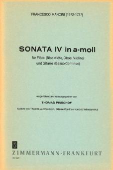 Sonata IV A minor 
