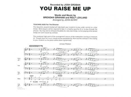 You Raise Me Up 