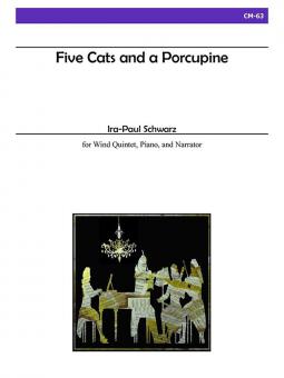 5 Cats and a Porcupine 