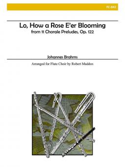 Lo, How a Rose E'er Blooming 