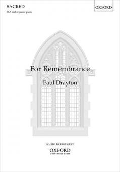 For Remembrance 