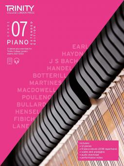 Trinity College London Piano Exam Pieces & Exercises 2021-2023: Grade 7 - Extended edition 