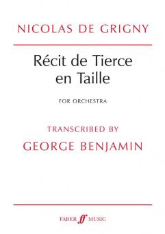 Récit de tierce en Taille 