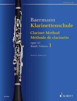 Method for Clarinet Op. 63 Vol. 1: No. 1-33 