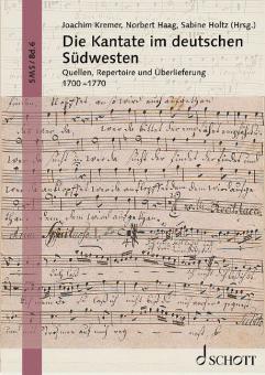 Die Kantate im deutschen Südwesten 