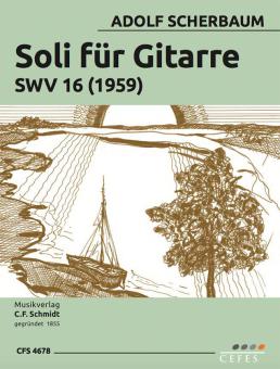 Soli für Gitarre SWV 16 