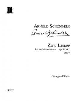 2 Lieder Nr. 1 