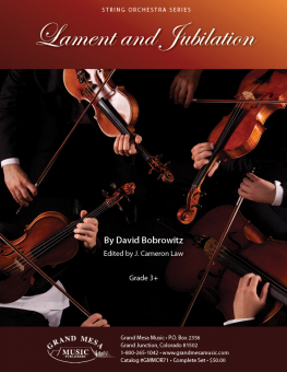Lament and Jubilation 