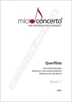Micro-Concerto 1 für Querflöte 