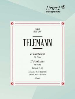 12 Fantasias TWV 40:2-13 