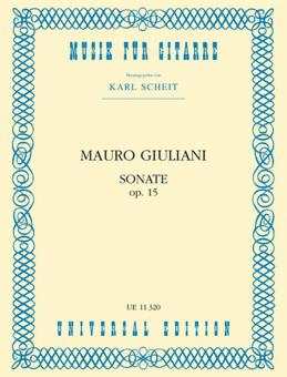 Sonata C Major Op.15 for Guitar 