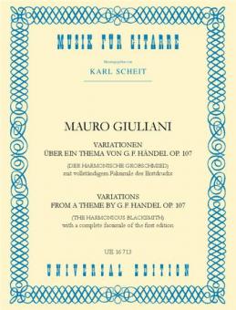 Variations On A Theme By Handel 