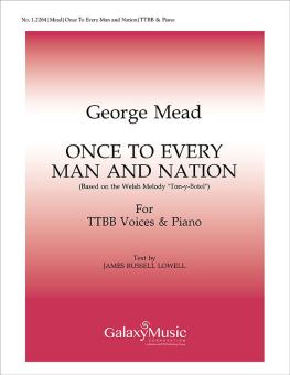 Once to Every Man and Nation 