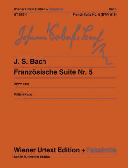 Suite francesa nº 5 en sol mayor BWV 816 