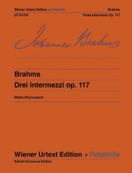 Tres Intermezzi op. 117 