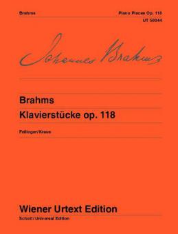 Piezas para piano op. 118 