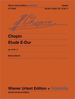 Etude en mi mayor op. 10/3 