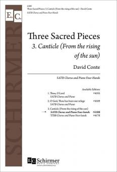 Three Sacred Pieces No. 3 