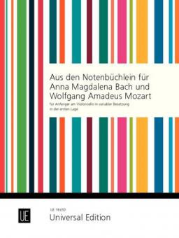 From the Notebooks for Anna Magdalena Bach and Wolfgang Amadeus Mozart 