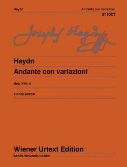 Andante con Variazioni en Fa menor Hob. XVII:6 