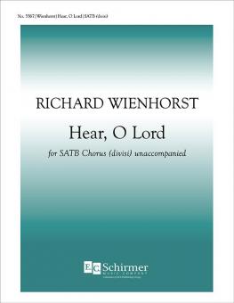 Hear, O Lord 