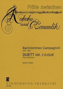 Duet No. 3 D major Standard
