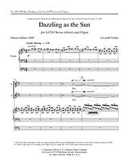 Dazzling as the Sun 