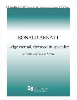 Judge Eternal, Throned in Splendor 