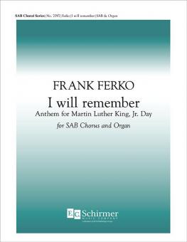 I Will Remember 