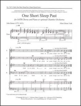 One Short Sleep Past 