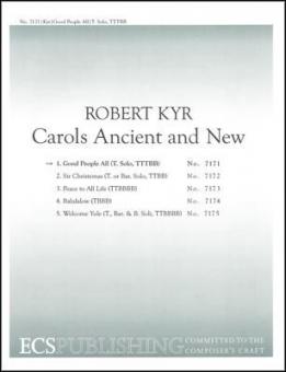 Carols Ancient and New No. 1 