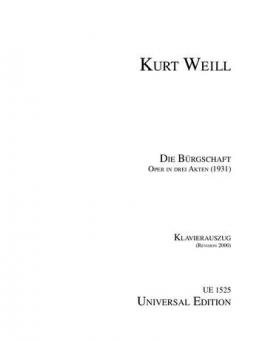 Die Bürgschaft 