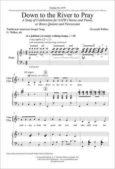 Down to the River to Pray: A Song of Celebration 