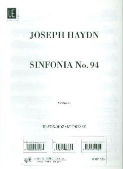 Sinfonia Nr.94 'Paukenschlag' Hob. I:94 