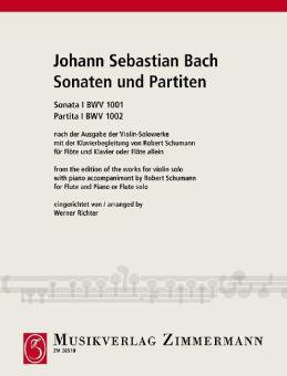 Sonatas and Partitas BWV 1001/1002 Heft 1 Standard